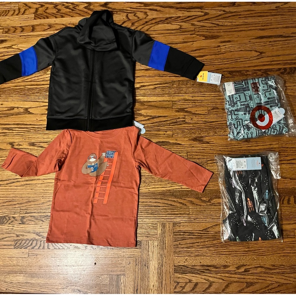 bundle of new 3T boy Cat & Jack clothing